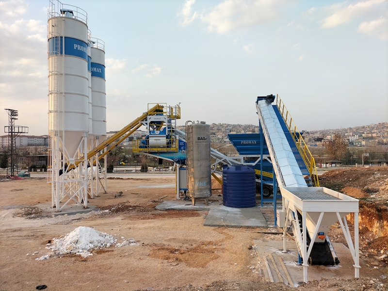100m³/h Mobil Beton Santrali